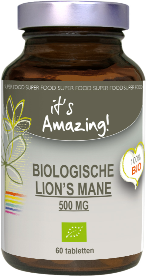 Its Amazing Biologische Lion's Mane Tabletten (60 tabletten)