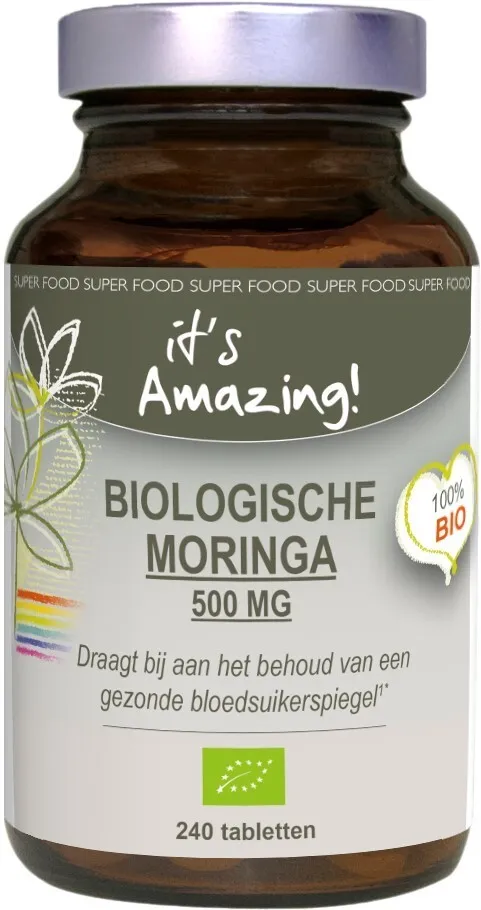 Its Amazing Biologische Moringa Tabletten (240 tabletten)