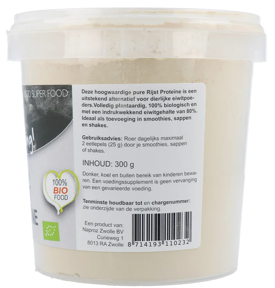 Its Amazing Biologische Rijst Proteïne (300 gr)