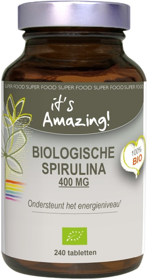Its Amazing Spirulina 400 Mg Tabletten (240 tabletten)