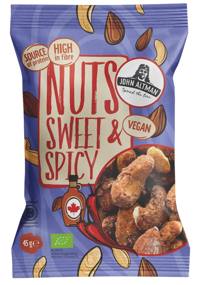 John Altman Mixed Nuts Sweet & Spicy (45 gr)