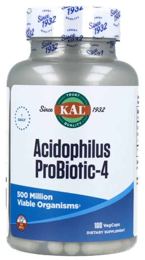 Kal Acidophilus 4 Capsules (100 capsules)