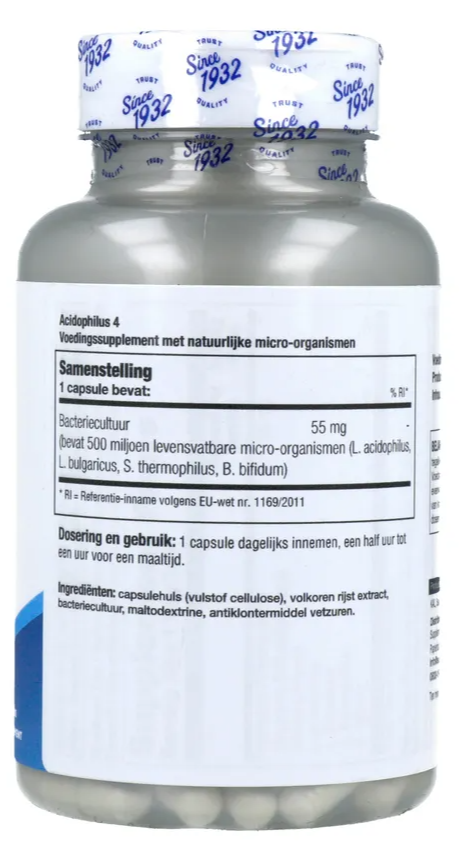 Kal Acidophilus 4 Capsules (100 capsules)