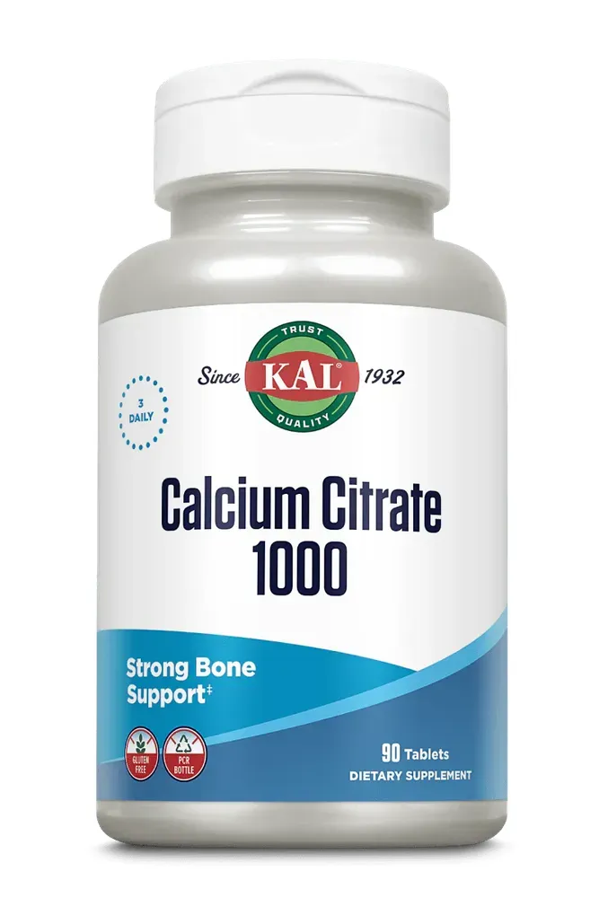 Kal Calcium Citraat Tabletten (90 tabletten)