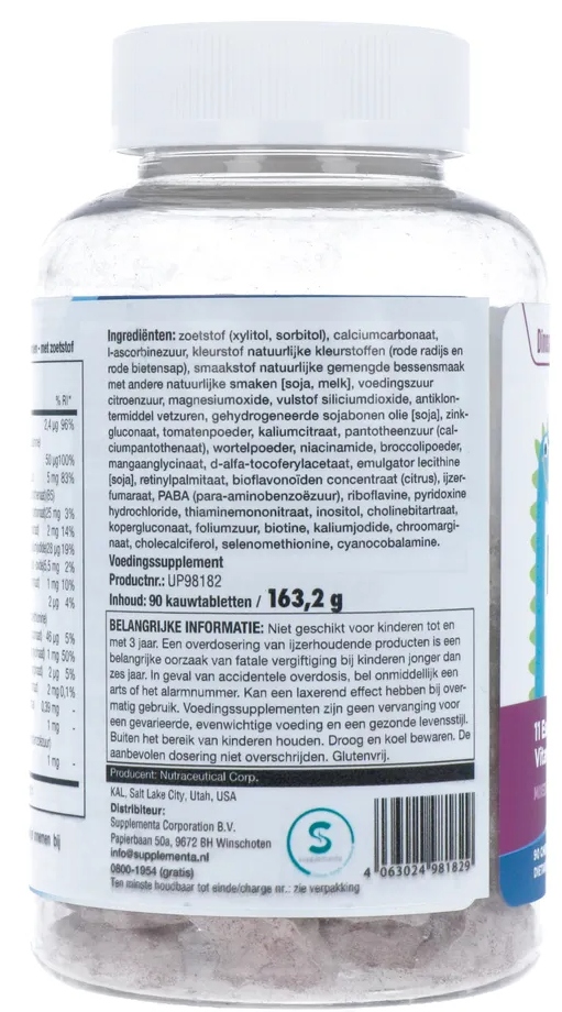 Kal Multisaurus Dino Kauwtabletten (90 kauwtabletten) - image 2