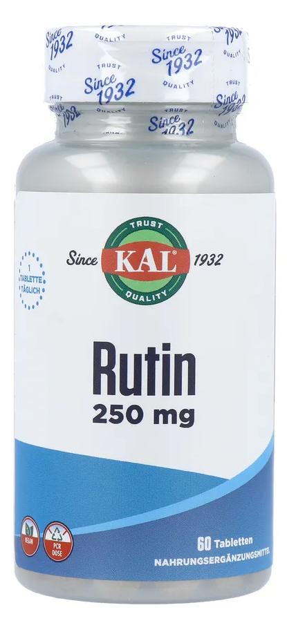 Kal Rutin 250mg Tabletten (60 stuks)