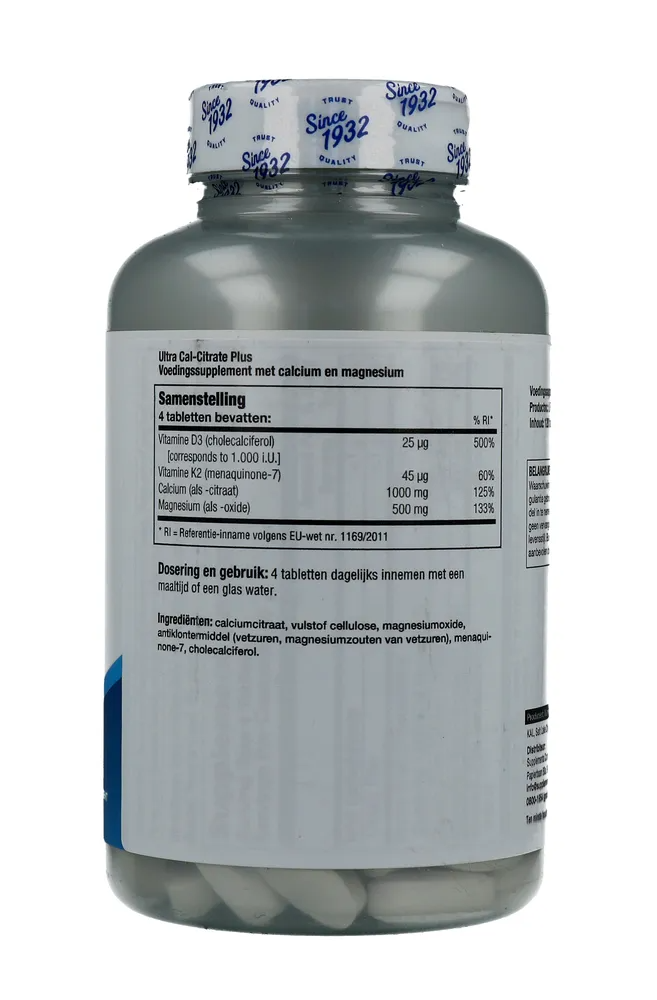 Kal Ultra Cal-citrate+ Tabletten (120 tabletten)