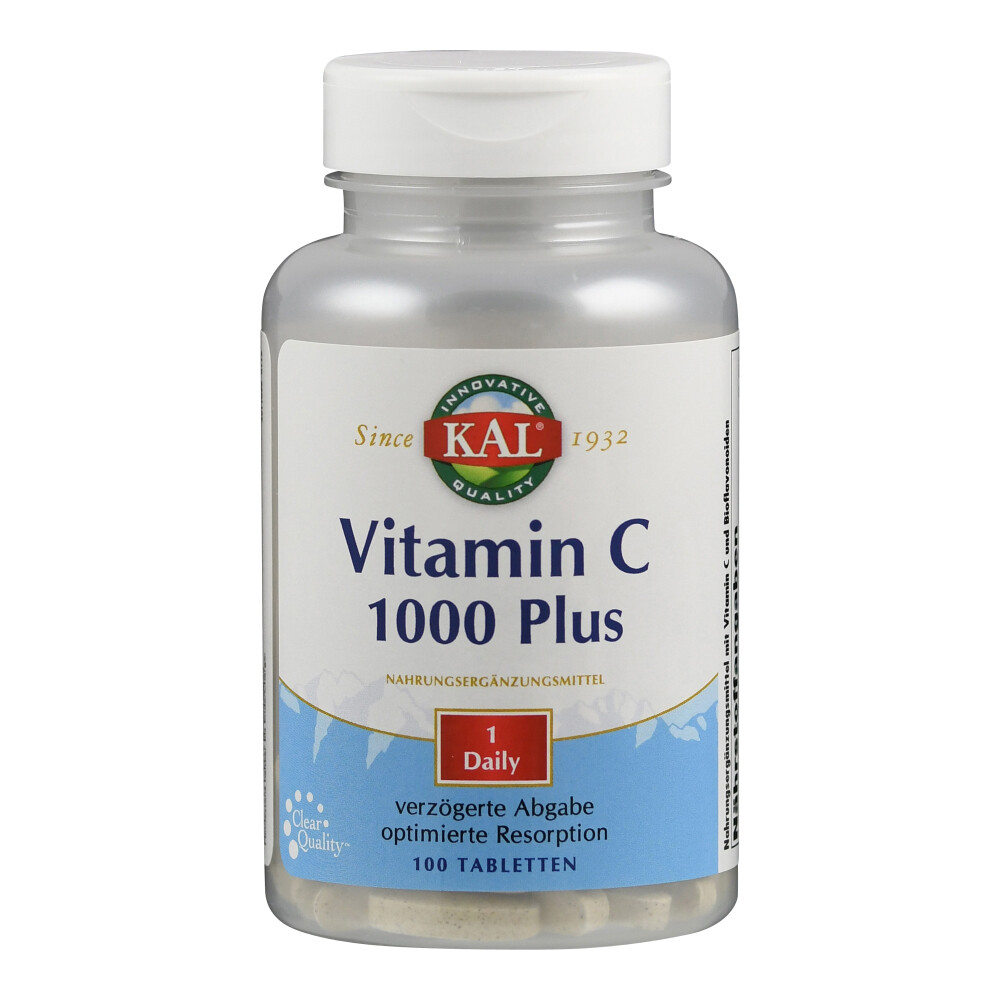 Kal Vitamine C1000 Plus Tabletten (250 tabletten)