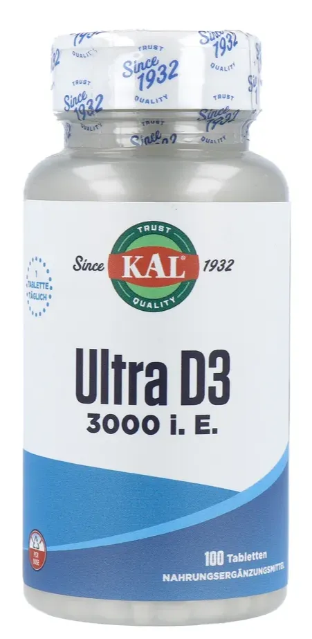 Kal Ultra D3 3000 Ie Tabletten (100 stuks)