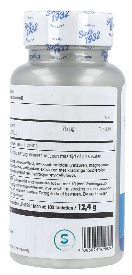 Kal Ultra D3 3000 Ie Tabletten (100 stuks) - image 2
