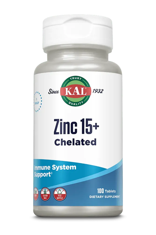 Kal Zink 15 Plus Tabletten (100 tabletten)