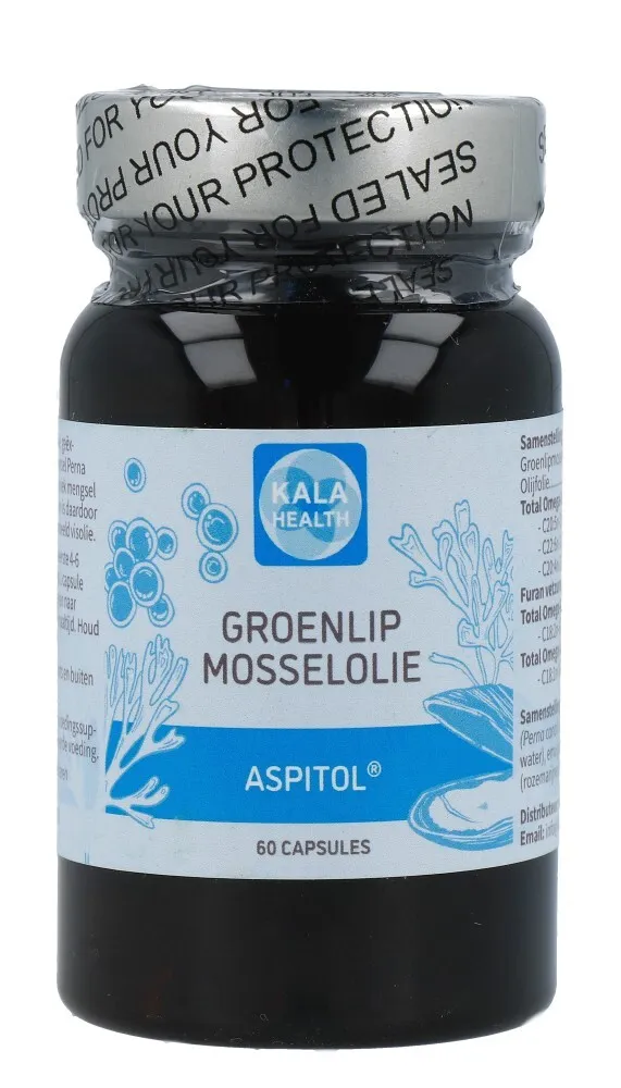 Kala Health Groenlopmosselolie Aspitol (60 capsules)
