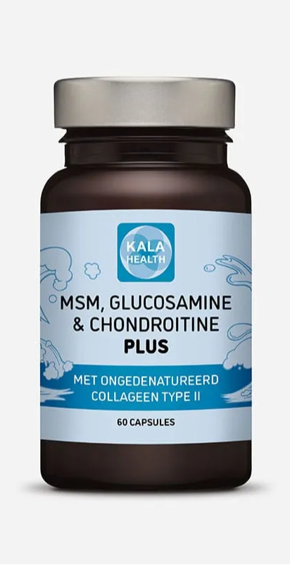Kala Health Msm, Glucosamine & Chondroïtine Plus Capsules (60 capsules)