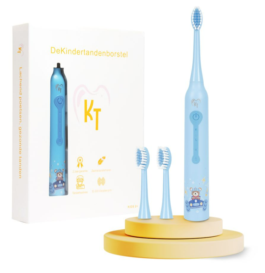 Dekindertandenborstel Sonische Tandenborstel Blauw (1 stuk)