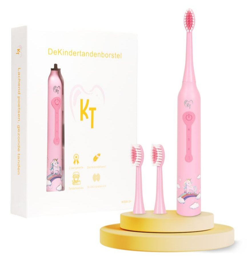 Dekindertandenborstel Sonische Tandenborstel Roze (1 stuk)