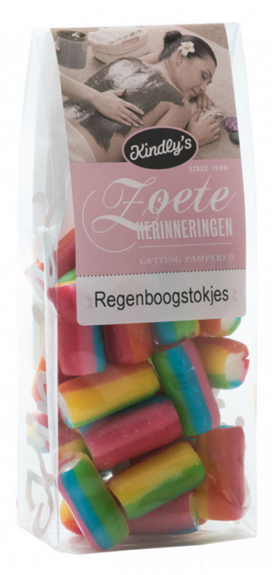 Kindly Regenboog Stokjes (150 gr)