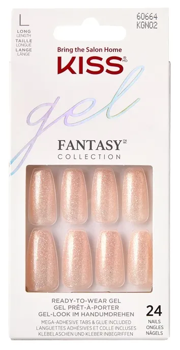 Kiss Gel Fantasy Nails - Rock Candy (1 stuk)