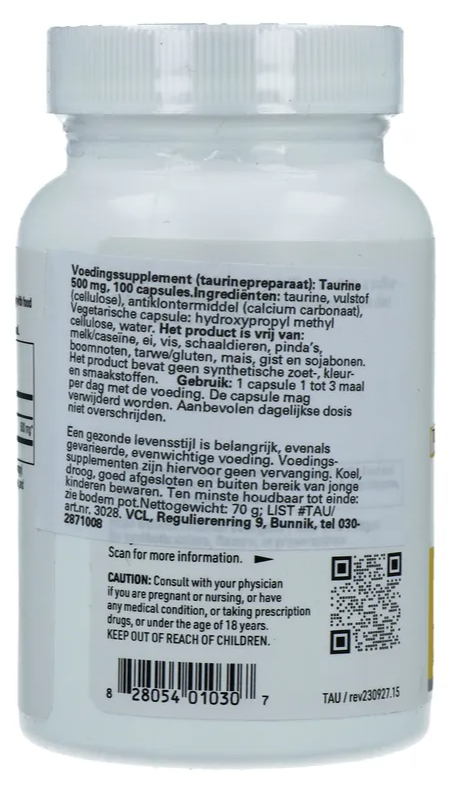 Sfi Health Taurine Capsules (100 capsules) - image 2