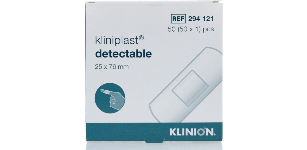 Klinion Kliniplast Detectpleister Blauw (50 stuks)