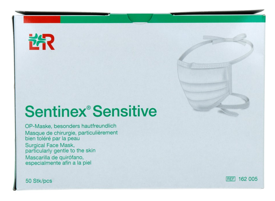 Lohmann & Rauscher Sentinex Sensitive Surgical Face Mask (50 stuks)