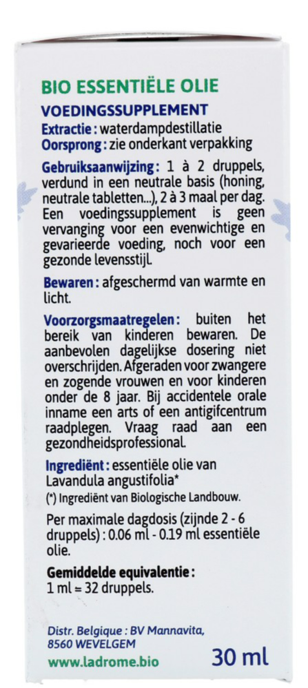 Ladrôme Lavendel Olie Bio (30 ml) - image 2