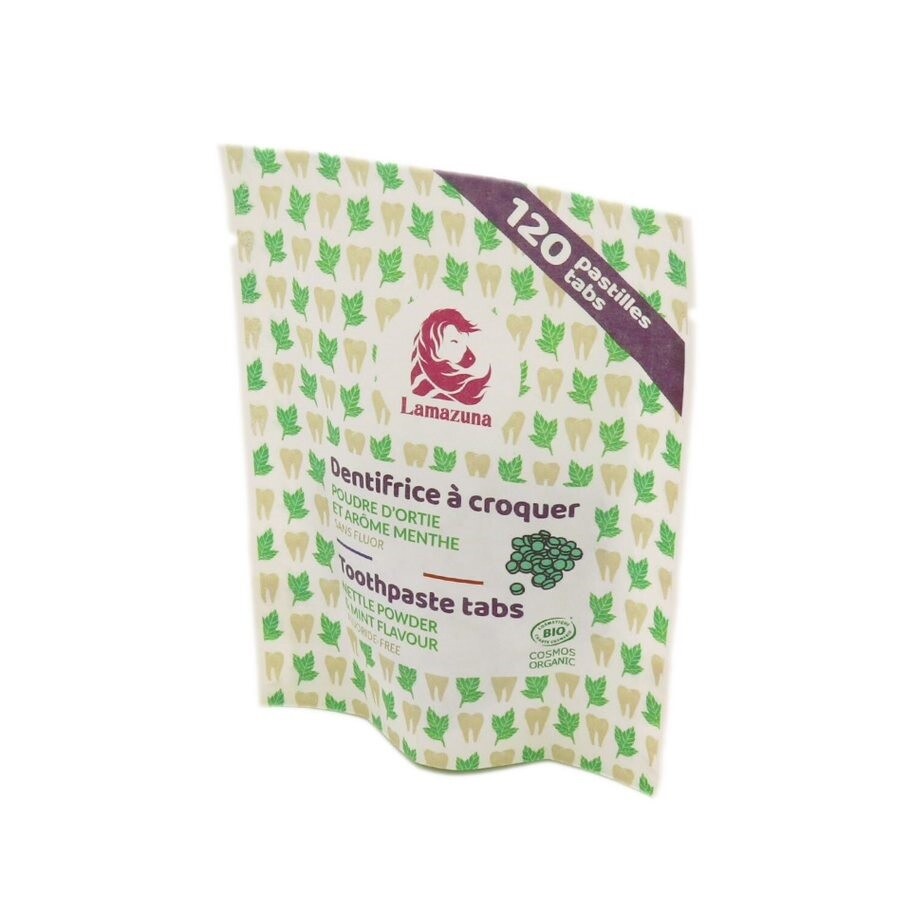 Lamazuna Tandentabletten zonder Fluoride (120 stuks)