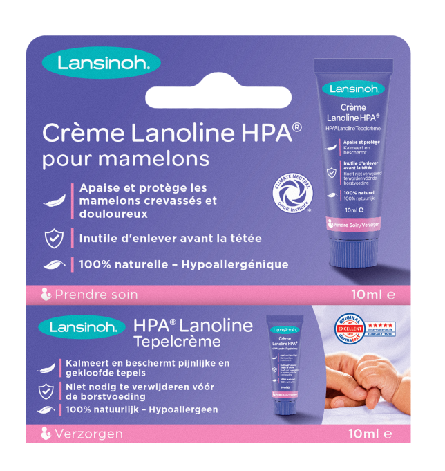 Lansinoh Lanoline Hpa Tepelcrème (10 ml)