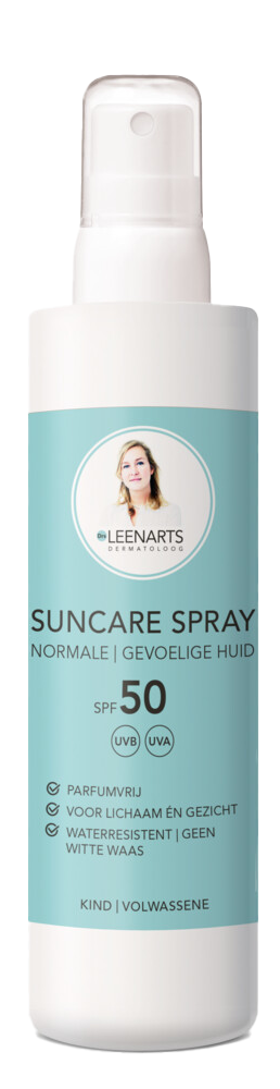 Drs Leenarts Sun Care SPF50 Normale Gevoelige Huid Parfumvrij Spray (200 ml)