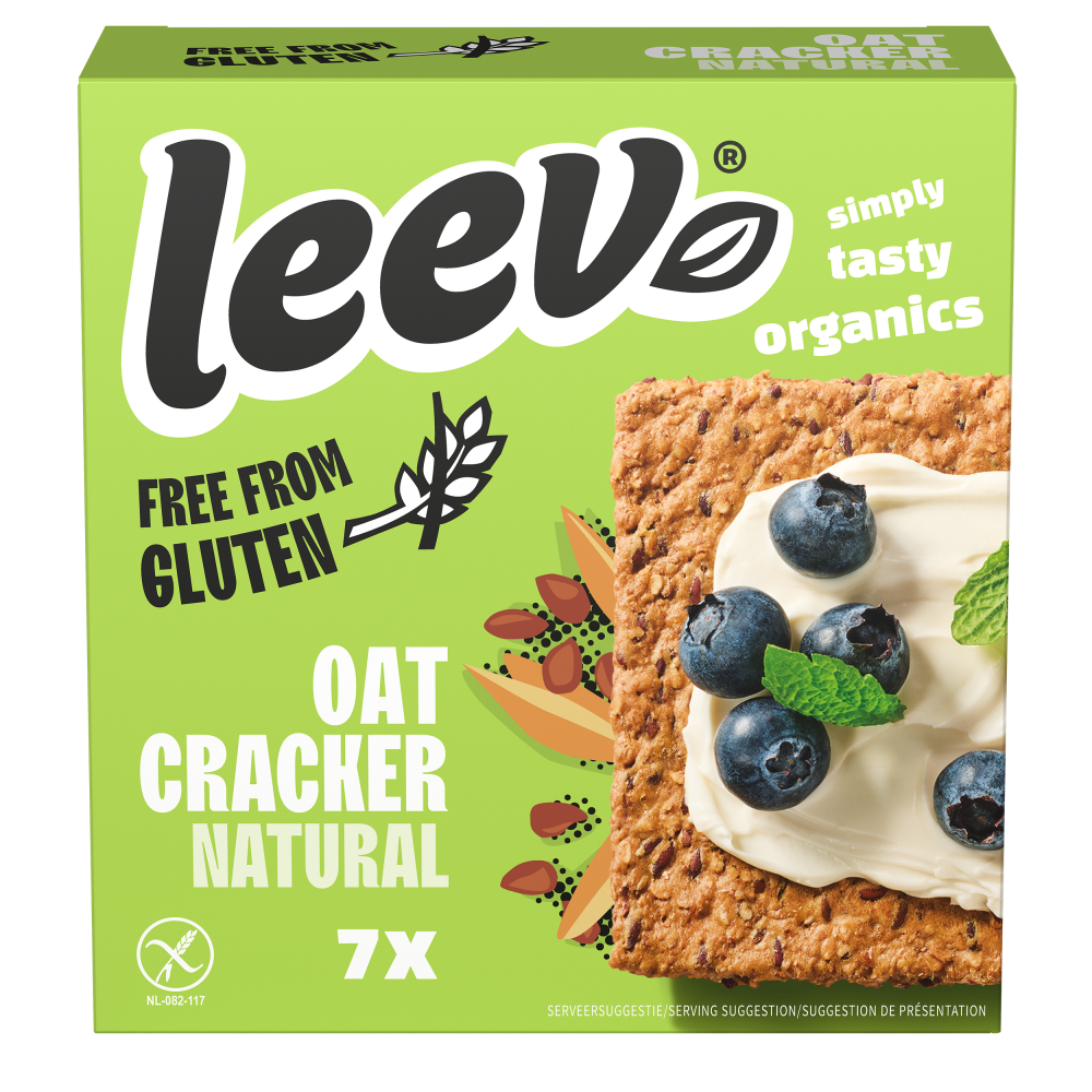 Leev Oat Cracker Natural (100 gr)
