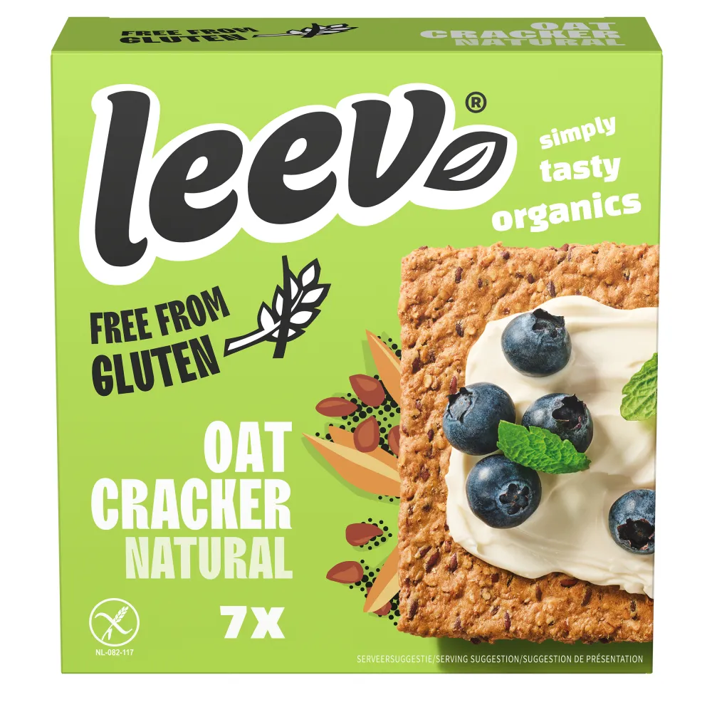 Leev Oat Cracker Natural (100 gr)