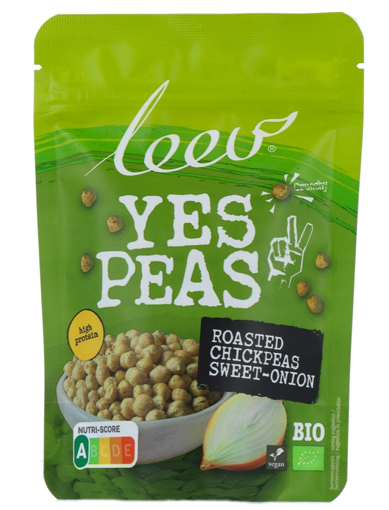 Leev Bio Yes Peas Sweet & Onion (90 gr)