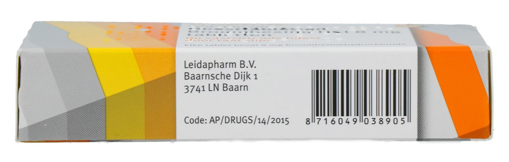 Leidapharm Broomhexine HCI 8 mg Hoesttabletten (30 stuks) - image 3