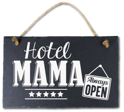 ML Producten Leistenen Bord Hotel Mama (1 stuk)