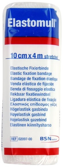 BSN Medical Elastomull Fixatiewindsel 10cm x 4m (1 stuk)