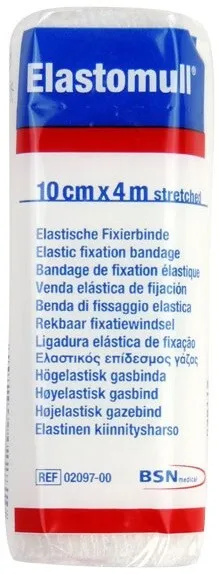 BSN Medical Elastomull Fixatiewindsel 10cm x 4m (1 stuk)