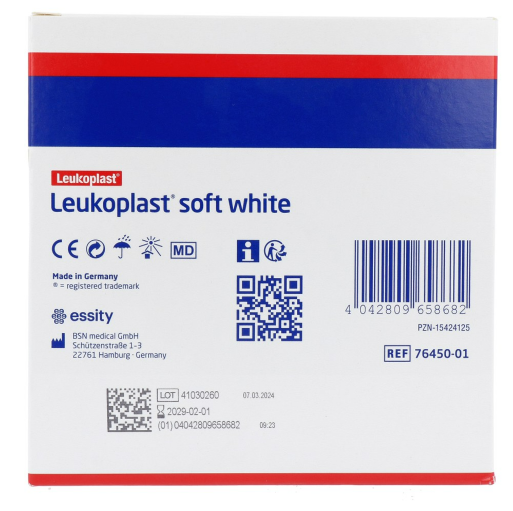 Leukoplast Soft White Wondpleister 5m x 6cm (1 stuk)