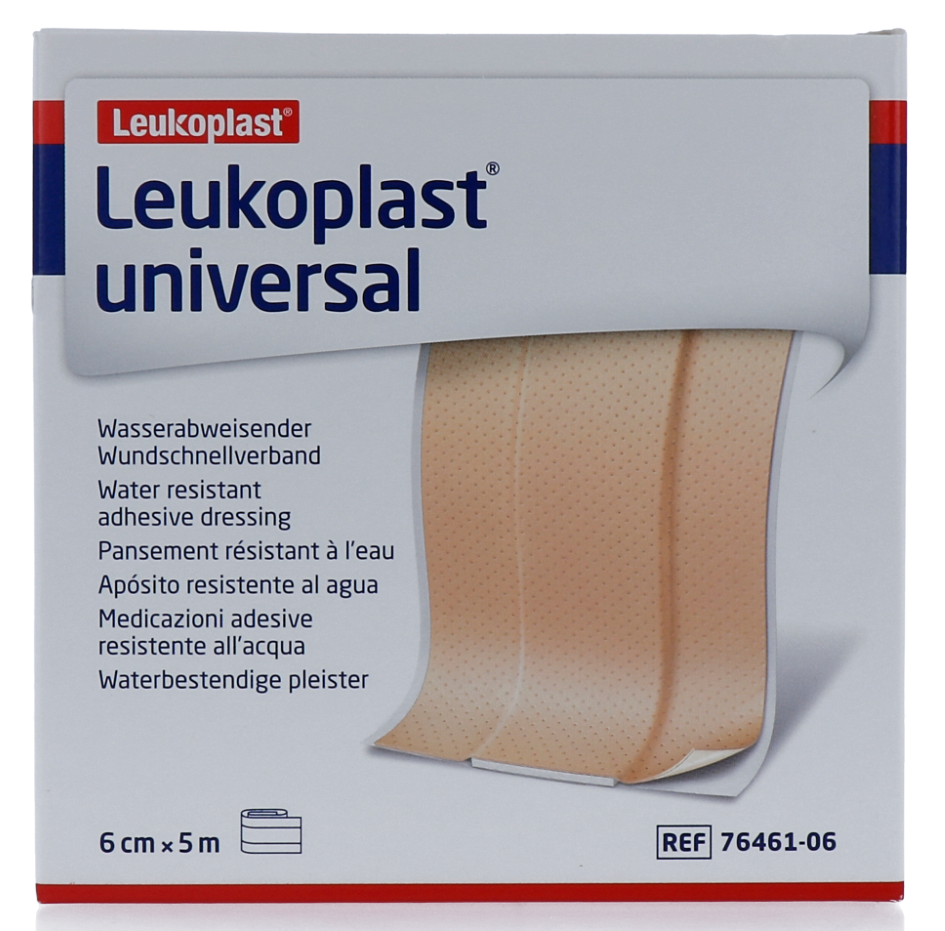 Leukoplast Universal 6cmx5m (1 stuk)