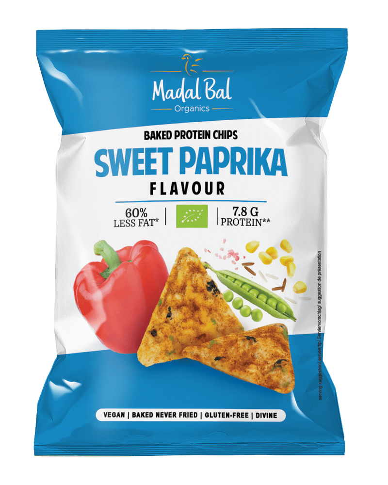 Madal Bal Baked Protein Chips Sweet Paprika Flavour (60 gr)