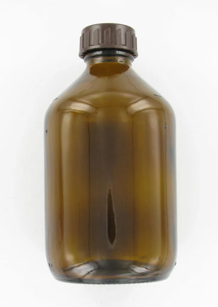 Blockland Fles Los Bruin Glas met Dop (1 stuk)