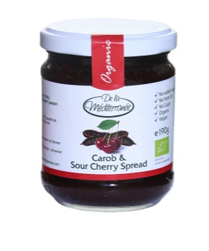 Pate De La Mediterranee Carob & Cherry Spread (190 gr)