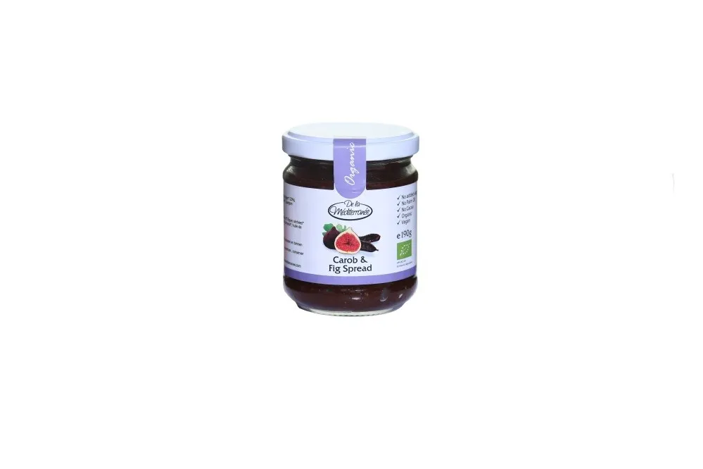 Pate De La Mediterranee Mediterranee Carob Fig Spread (190 gr)
