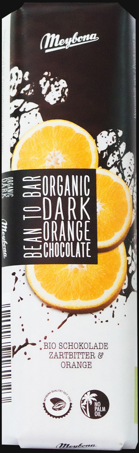 Meybona Organic Dark Orange Chocolate (35 gr)