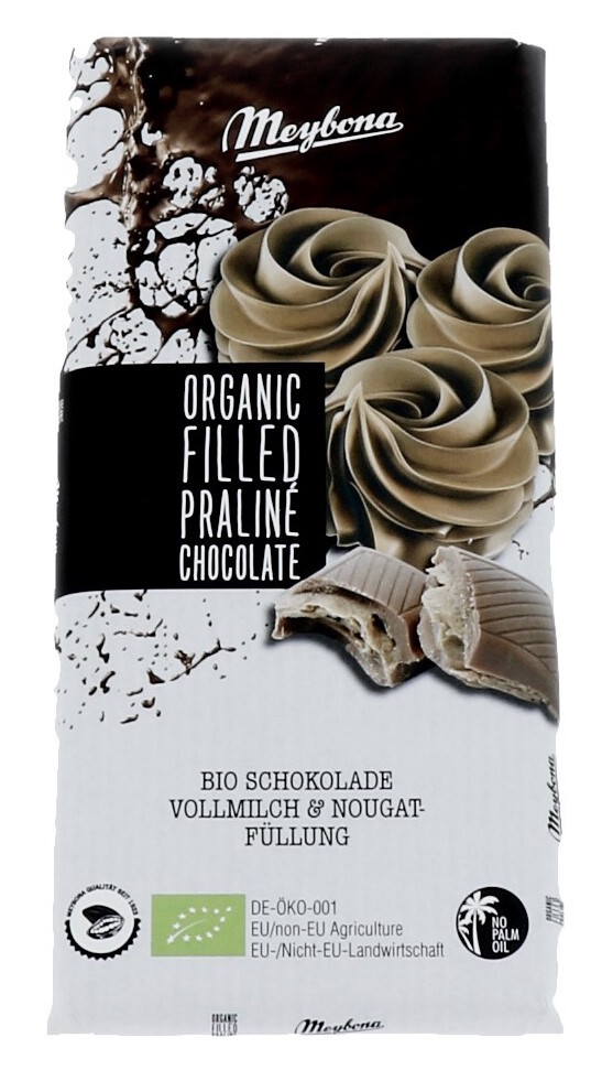 Meybona Organic Filled Praliné Chocolate (100 gr)
