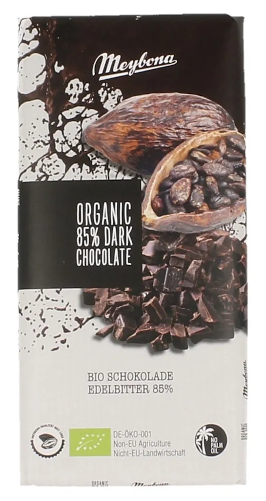 Meybona Organic 85% Dark Chocolate (100 gr)