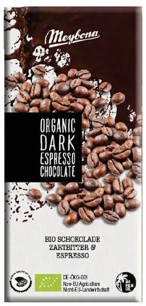 Meybona Organic Dark Espresso Chocolate (100 gr)