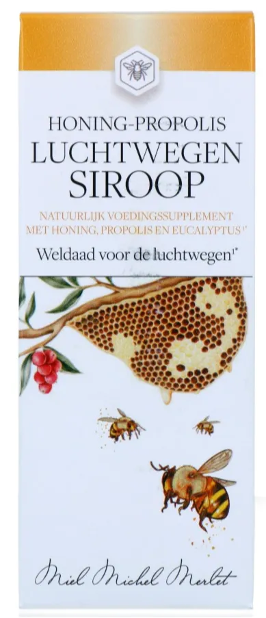 Michel Merlet Luchtwegen Siroop Honing-propolis (250 ml)
