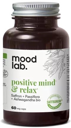 Moodlab Positive Mind & Relax Capsules (60 vegetarische capsules)