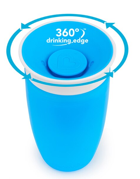 Munchkin Miracle 360° Beker Blauw (296 ml)