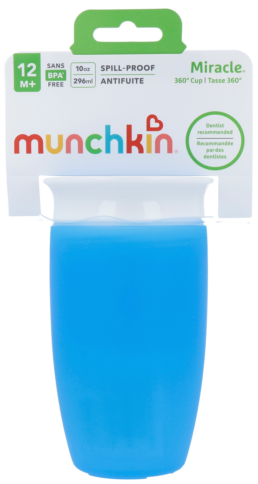 Munchkin Miracle 360° Beker Blauw (296 ml) - image 3