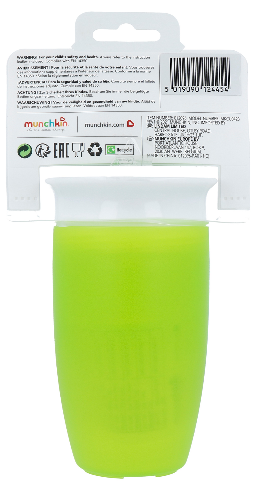 Munchkin Miracle 360° Beker Groen (296 ml) - image 4